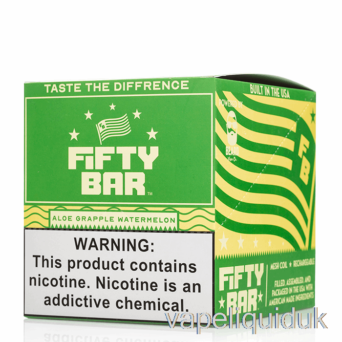 [10-Pack] Fifty Bar 6500 Disposable Vape Juice